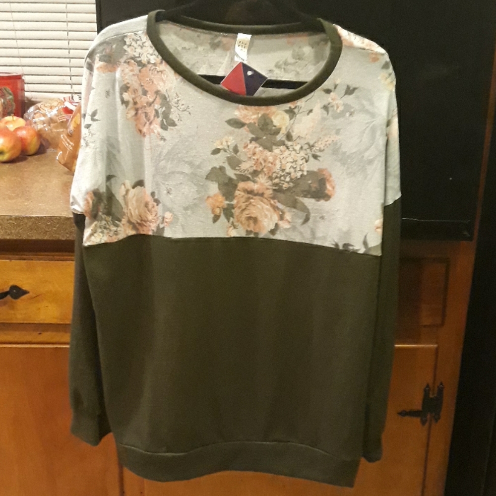 Floral Sweater